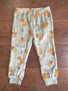 Zara Disney Simba Lion King Fuzzy Pants 2-3 Years